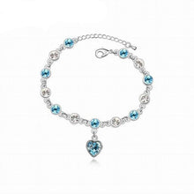 Load image into Gallery viewer, Romantic Crystal Charm Bracelet - SexyBling