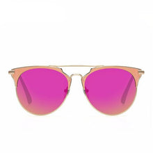 Load image into Gallery viewer, Rose Gold Mirrored Aviators Sunglasses - SexyBling