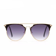 Load image into Gallery viewer, Rose Gold Mirrored Aviators Sunglasses - SexyBling
