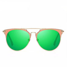 Load image into Gallery viewer, Rose Gold Mirrored Aviators Sunglasses - SexyBling