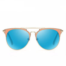 Load image into Gallery viewer, Rose Gold Mirrored Aviators Sunglasses - SexyBling