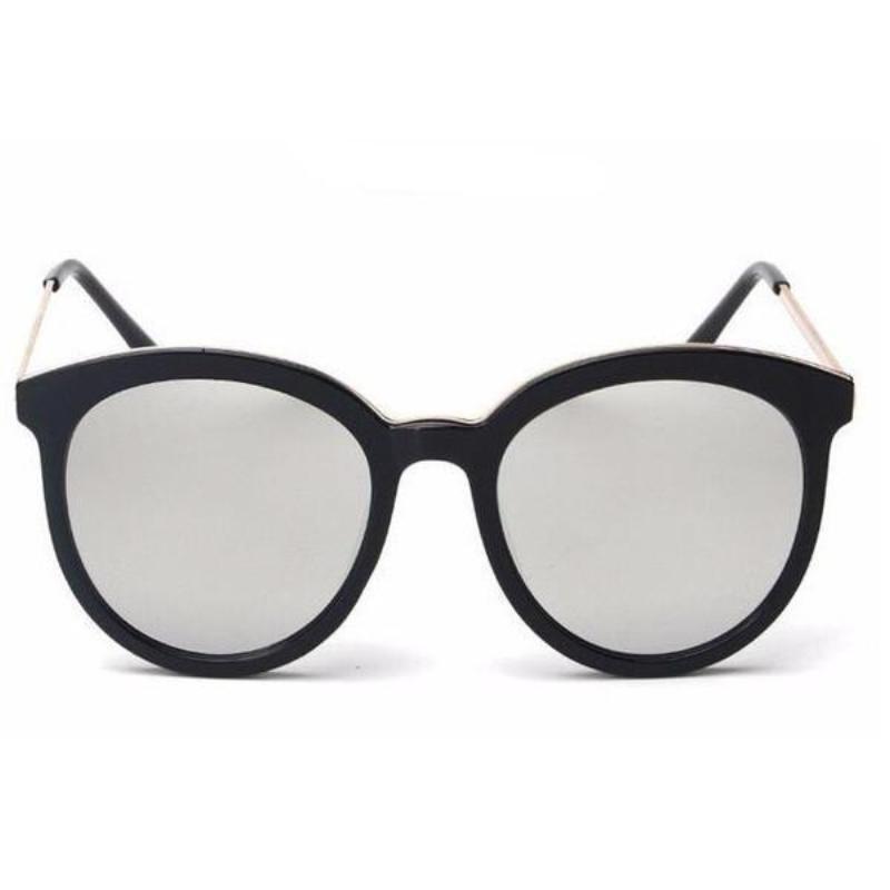 Round Alloy Fram Sunglasses For Women - SexyBling