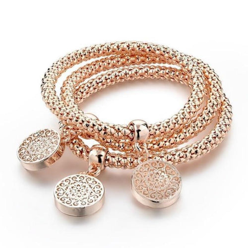 Round Charm Chain Bracelet - SexyBling