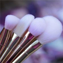 Load image into Gallery viewer, Sayoo 7 Piece Gold Makeup Brushes - SexyBling