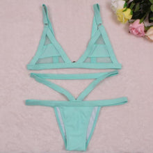 Load image into Gallery viewer, Sexy Bandage Mesh Bikini - SexyBling
