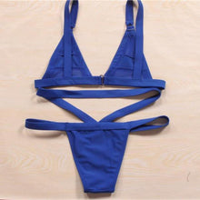 Load image into Gallery viewer, Sexy Bandage Mesh Bikini - SexyBling