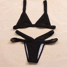 Load image into Gallery viewer, Sexy Bandage Mesh Bikini - SexyBling