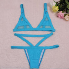 Load image into Gallery viewer, Sexy Bandage Mesh Bikini - SexyBling