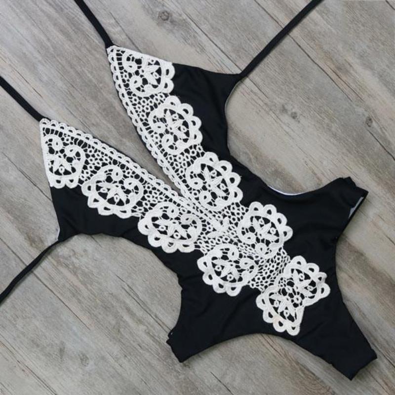 Sexy Bling One Piece Beach Bikini - SexyBling