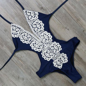 Sexy Bling One Piece Beach Bikini - SexyBling