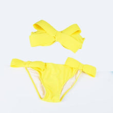 Load image into Gallery viewer, Sexy Bow Bandeau Bikini Set - SexyBling