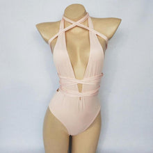 Load image into Gallery viewer, Sexy Deep V Neck Wrap Around Swimwear - SexyBling
