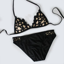 Load image into Gallery viewer, Sexy Halter Lace Bikini Set - SexyBling