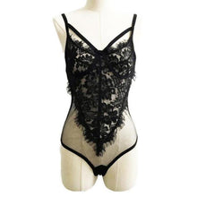 Load image into Gallery viewer, Sexy Lace Mesh Bodysuit - SexyBling