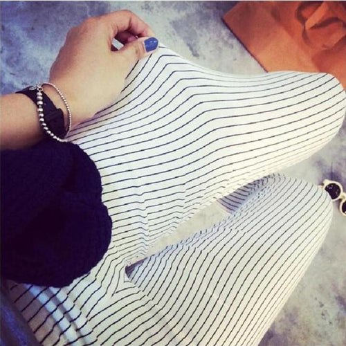 Stretchy Capri Pants For Dressing - SexyBling