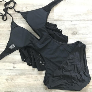 Sexy Plunging Neck Flouncing for Women - SexyBling