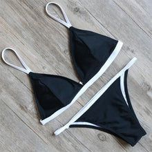 Load image into Gallery viewer, Sexy Push Up Bikini With Strappy Cheeky Bottom - SexyBling