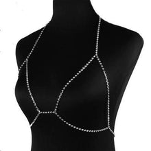 Load image into Gallery viewer, Sexy Rhinestone Body Chain Covery Thigh - SexyBling