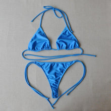 Load image into Gallery viewer, Sexy Side Tie Bikini With Cheeky Botttoms - SexyBling