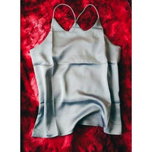 Load image into Gallery viewer, Sexy Sleeveless Silk Party Blouse - SexyBling