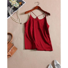 Load image into Gallery viewer, Sexy Sleeveless Silk Party Blouse - SexyBling