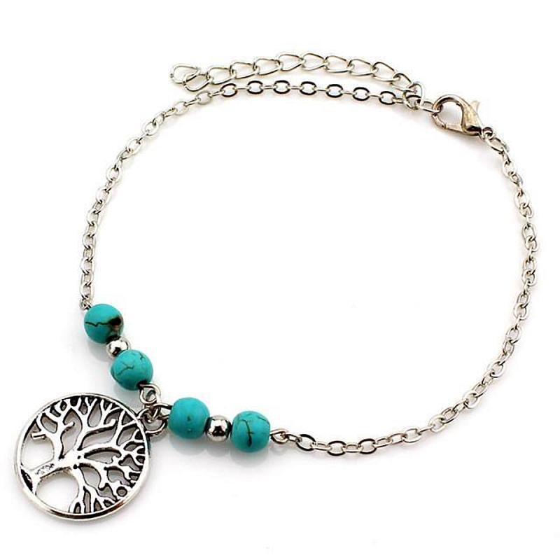 Cross Tortoise Silver Anklets For Women - SexyBling