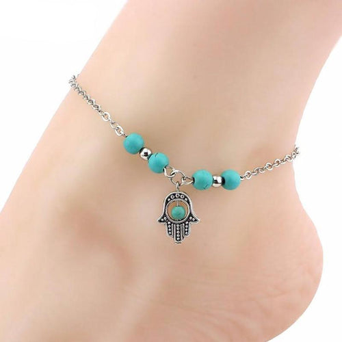 Cross Tortoise Silver Anklets For Women - SexyBling