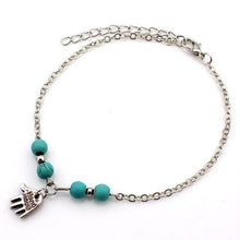Load image into Gallery viewer, Cross Tortoise Silver Anklets For Women - SexyBling