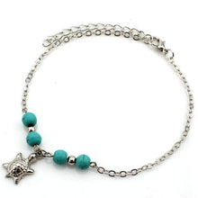 Load image into Gallery viewer, Cross Tortoise Silver Anklets For Women - SexyBling