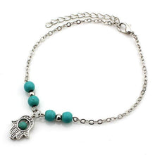 Load image into Gallery viewer, Cross Tortoise Silver Anklets For Women - SexyBling