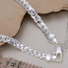 Load image into Gallery viewer, Silver Snake Chain Bracelet For Women - SexyBling