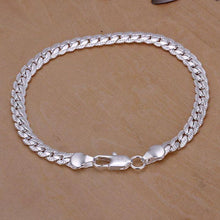 Load image into Gallery viewer, Silver Snake Chain Bracelet For Women - SexyBling