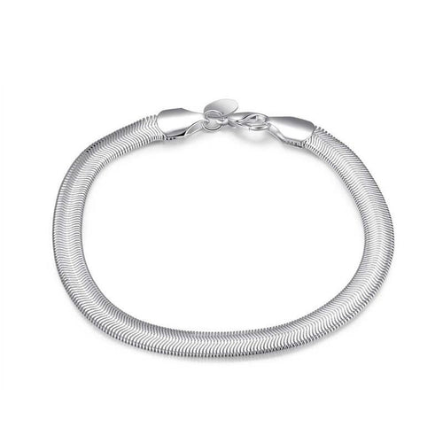 Simple Snake Chain Bracelet For Women - SexyBling