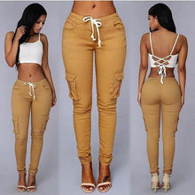 Load image into Gallery viewer, Skinny Fit Women Combat Trouser - SexyBling