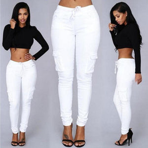 Skinny Fit Women Combat Trouser - SexyBling