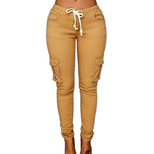 Skinny Fit Women Combat Trouser - SexyBling