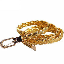 Load image into Gallery viewer, Slim Twisted Belt For Women - SexyBling