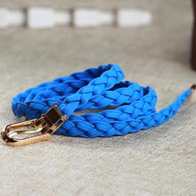 Load image into Gallery viewer, Slim Twisted Belt For Women - SexyBling