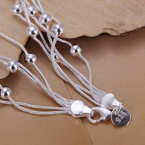Snake Chain Bracelet With Beads - SexyBling