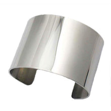 Load image into Gallery viewer, Stainless Steel Wide Blank Arm Cuff - SexyBling