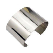 Load image into Gallery viewer, Stainless Steel Wide Blank Arm Cuff - SexyBling