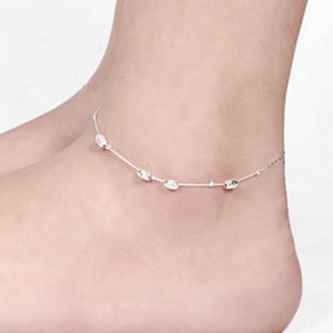 Sterling Silver Anklet Chain - SexyBling