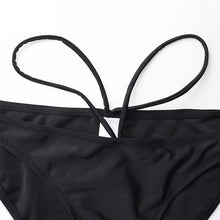 Load image into Gallery viewer, Strappy Halter Top Bikini With Underwire Support - SexyBling