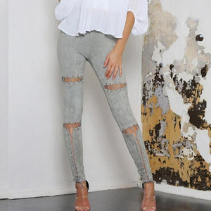 Stretchy Suede Lace Up Pants - SexyBling