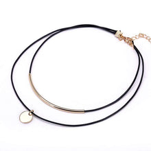 Load image into Gallery viewer, Stylish Boho Gold Coin Choker Necklace - SexyBling