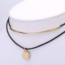 Load image into Gallery viewer, Stylish Boho Gold Coin Choker Necklace - SexyBling