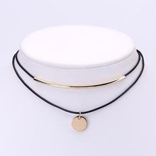Load image into Gallery viewer, Stylish Boho Gold Coin Choker Necklace - SexyBling