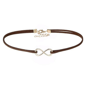 Stylish High Quality Leather Choker Necklaces - SexyBling