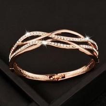 Load image into Gallery viewer, Stylish Rhinestone Bangle Bracelet - SexyBling