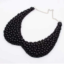 Load image into Gallery viewer, Stylish Sexy Pearl Bib Necklace - SexyBling